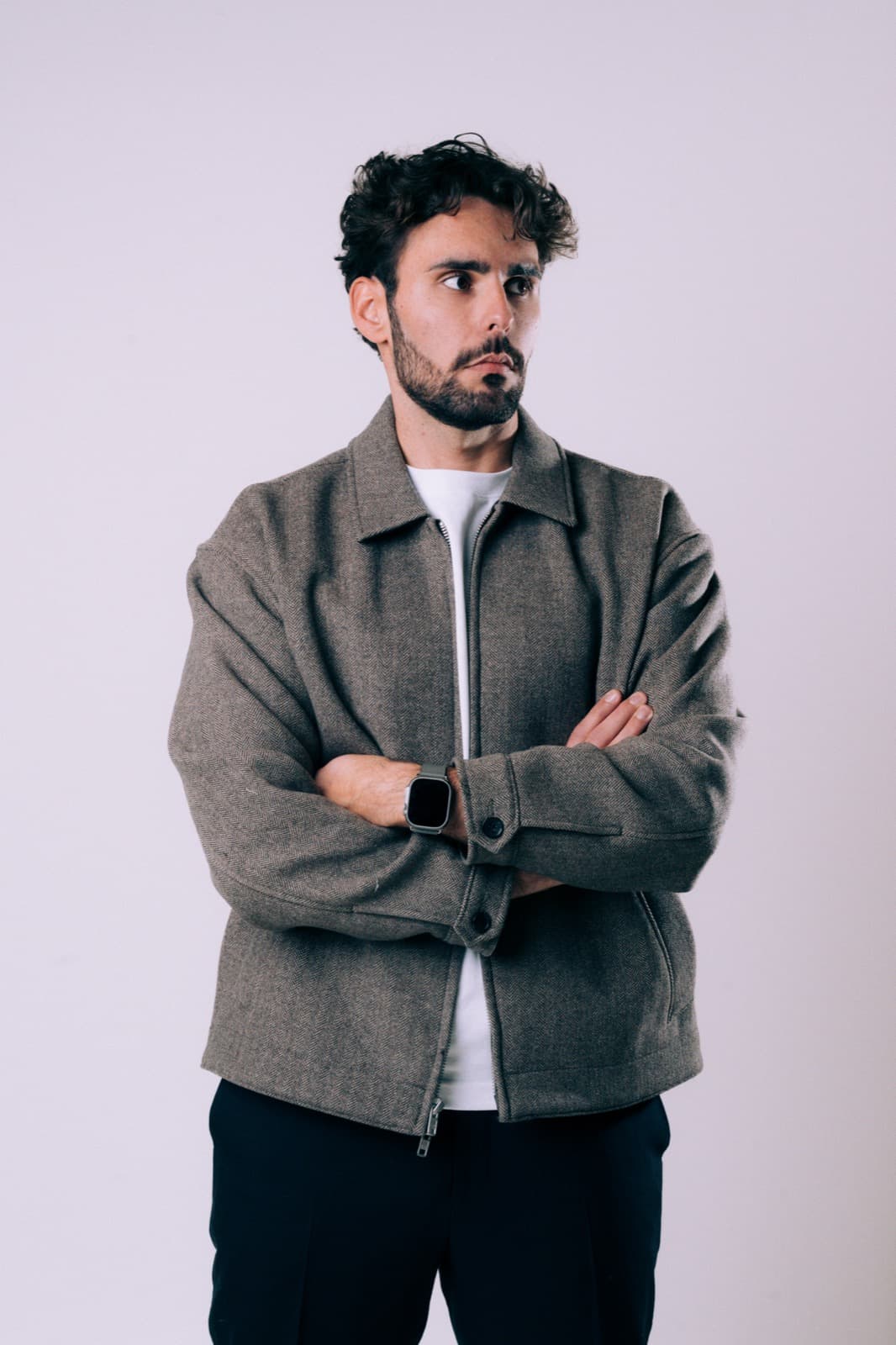 Baptiste en studio